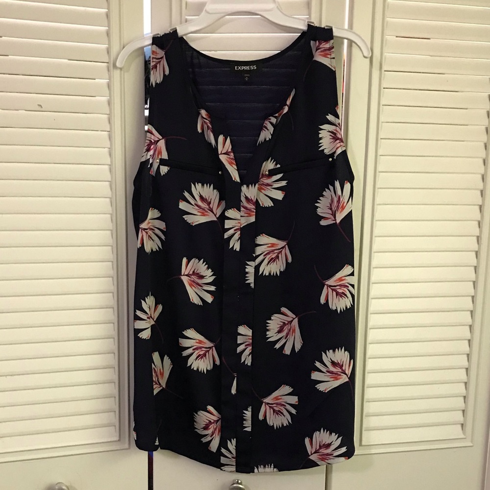 Floral Tank Top from Express